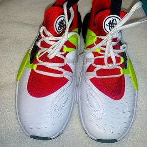 Nike Huarache Edge White University Red Volt Black